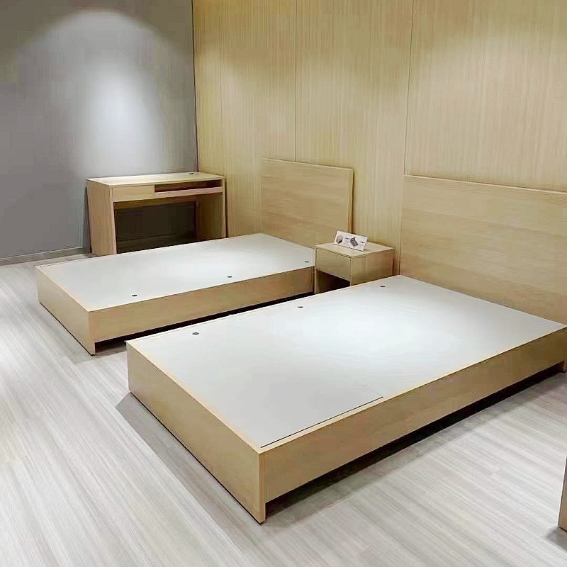 5米1.8米床配套桌椅 公寓家具单人床 宿舍床 民宿床