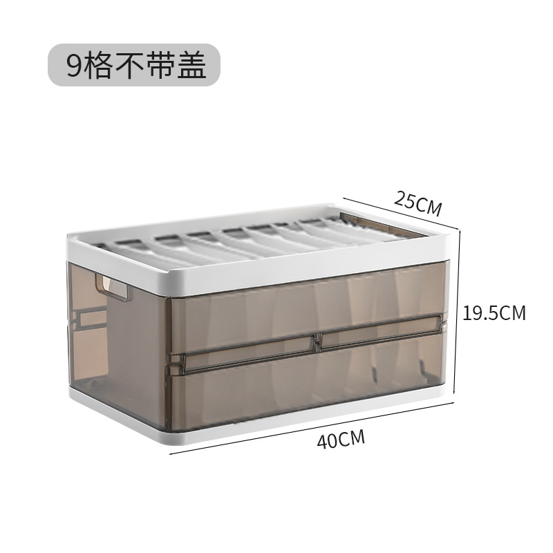 Pants Storage Box Artifact Clothes Storage Box T-shirt Wardrobe Clothing Storage Box Household Large Drawer Partition