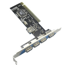 USB2.0扩展卡usb3.0台式电脑PCI转5个2.0 NEC芯片 机箱扩展转接卡