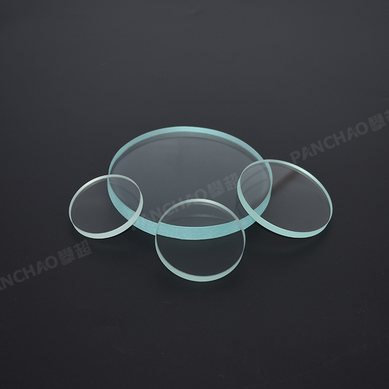 钢化玻璃视镜镜片耐高温防火观察视窗玻璃片直径200mm厚度3-20mm