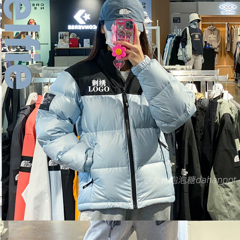 Pure Original American Version North House Tn1996f down Jacket 700 Fluffy White Duck down Warm Men's and Women's Same Cold-Resistant Bread Coat