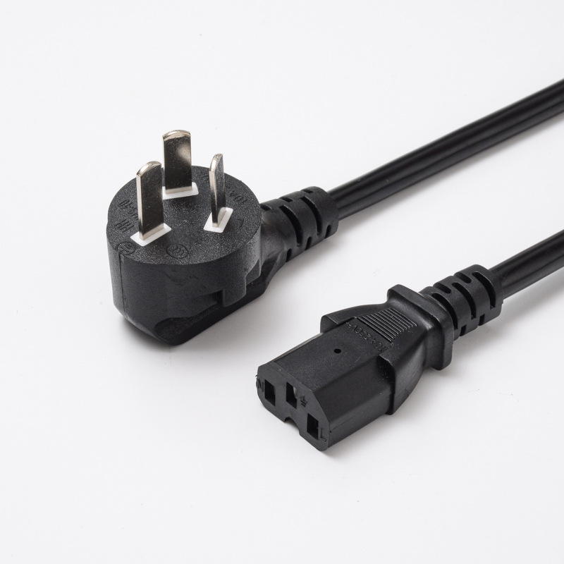 电饭煲电源线国标三芯1.5平方大功率1.5米电水壶插头品字尾电源线