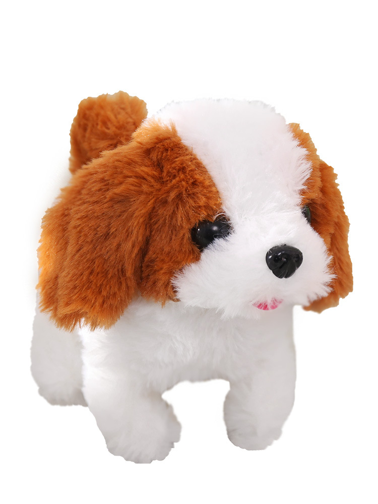 儿童电动玩具狗毛绒泰迪机器狗会走会叫会走路的小狗狗男女孩