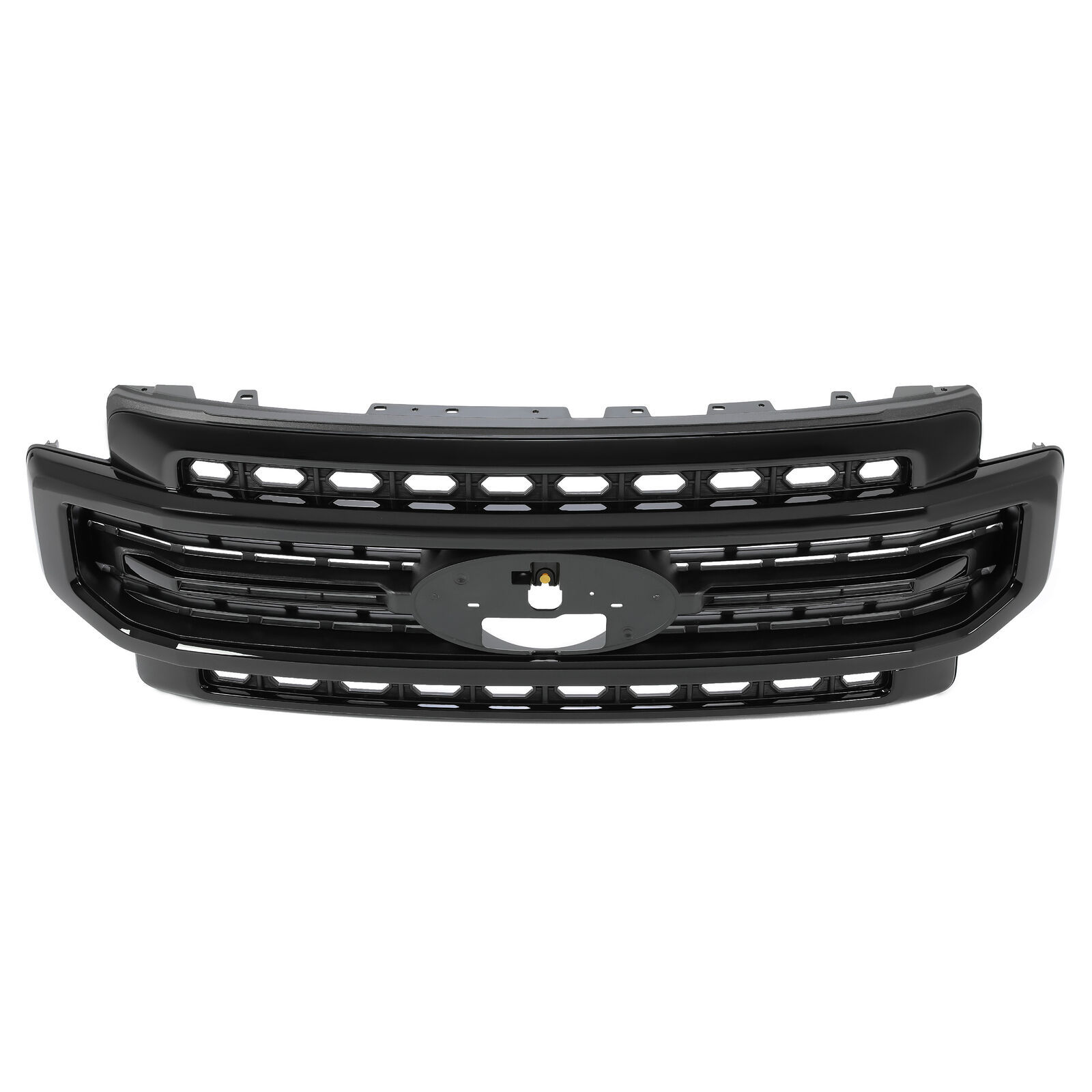 汽车配件适用于2020-2022款福特f250前杠中网格栅黑色lc3z-8200ha