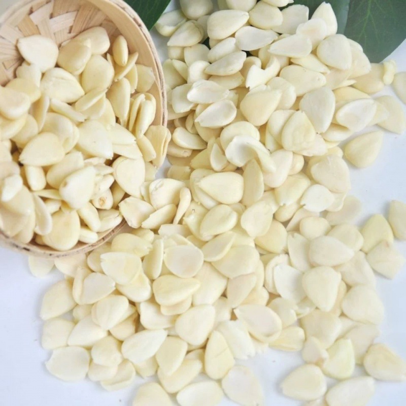 杏仁片南去皮三角龙皇杏南甜杏仁干生原味做杏仁茶烘培煲汤杏仁露