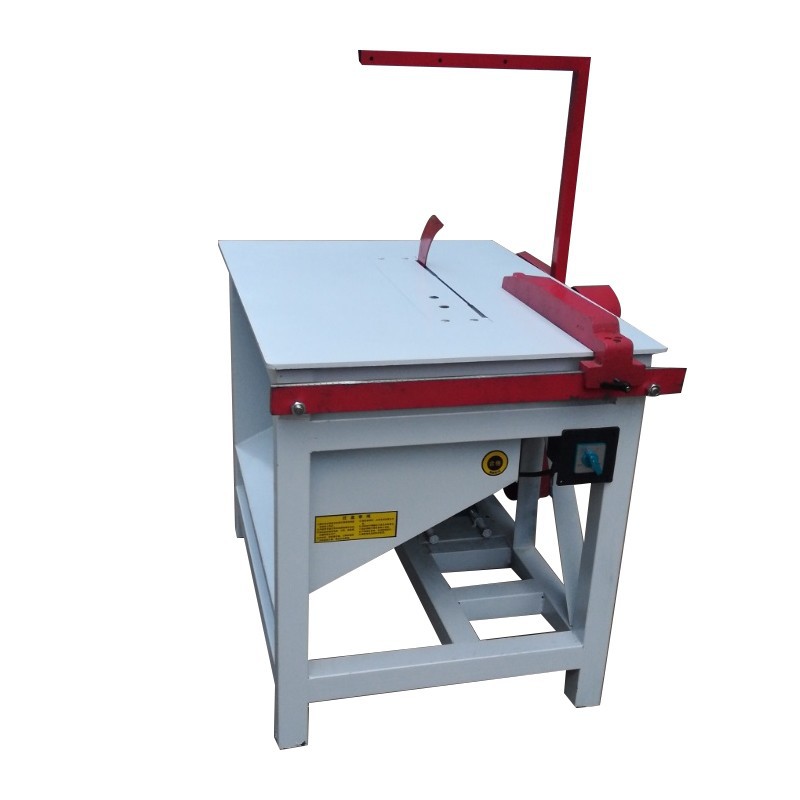 简易推台锯木工台锯木工机械裁板锯断料多功能家用小型推台锯断料