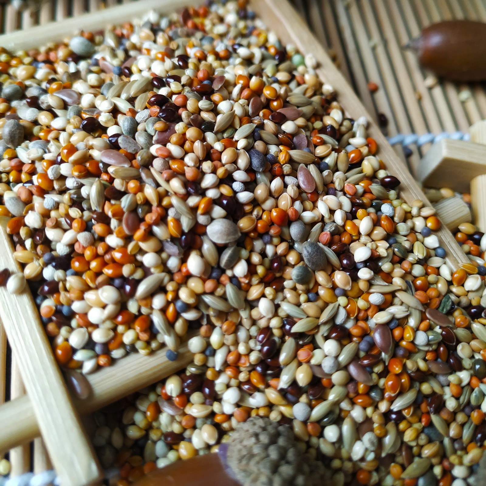 玉鸟鸟食鸟食饲料鸟粮雪鸽粮文鸟珍珠鸟金丝雀十姐妹金青5斤包邮