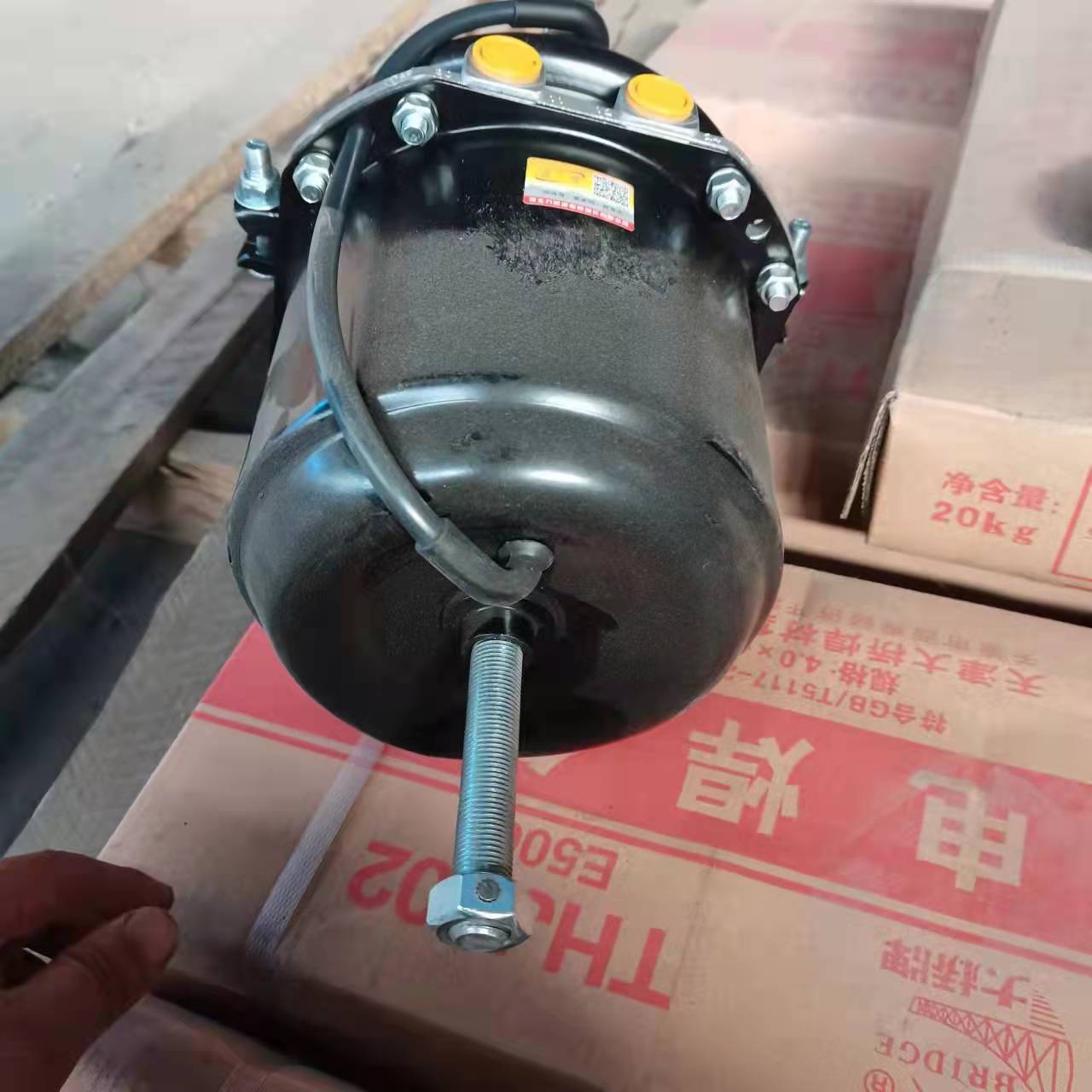 半挂车单双腔制动气室总成 大货车弹簧制动刹车分泵