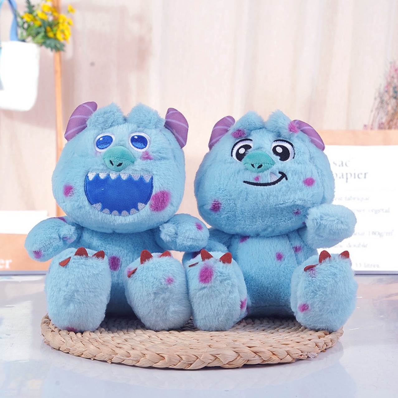 森罗万象外贸怪兽大学八寸蓝毛怪苏利文公仔毛绒玩具娃娃机公仔
