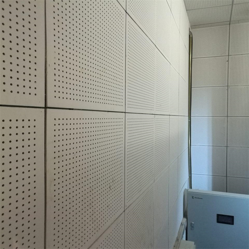 消音轻钢龙骨隔板,内墙穿孔轻钢龙骨隔板 木色吸音板,隔音板水泥板