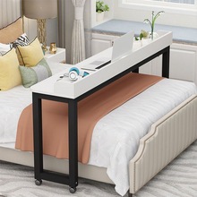 跨床桌电脑桌床上双人笔记本可移动电脑台式桌家用懒人床上书桌子