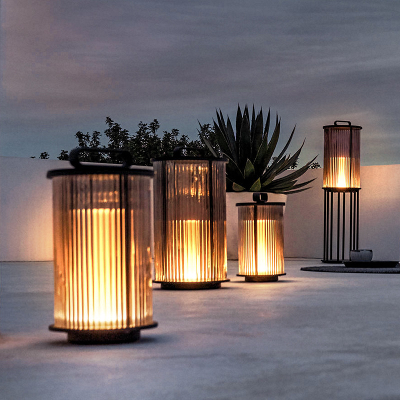 太阳能庭院灯户外防水草坪灯庭院灯露台花园布置氛围灯别墅景观灯