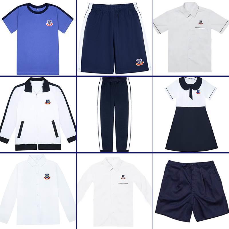 光正实验小学夏季校服光明小学东莞惠州揭阳光正实验礼服西服衬衫