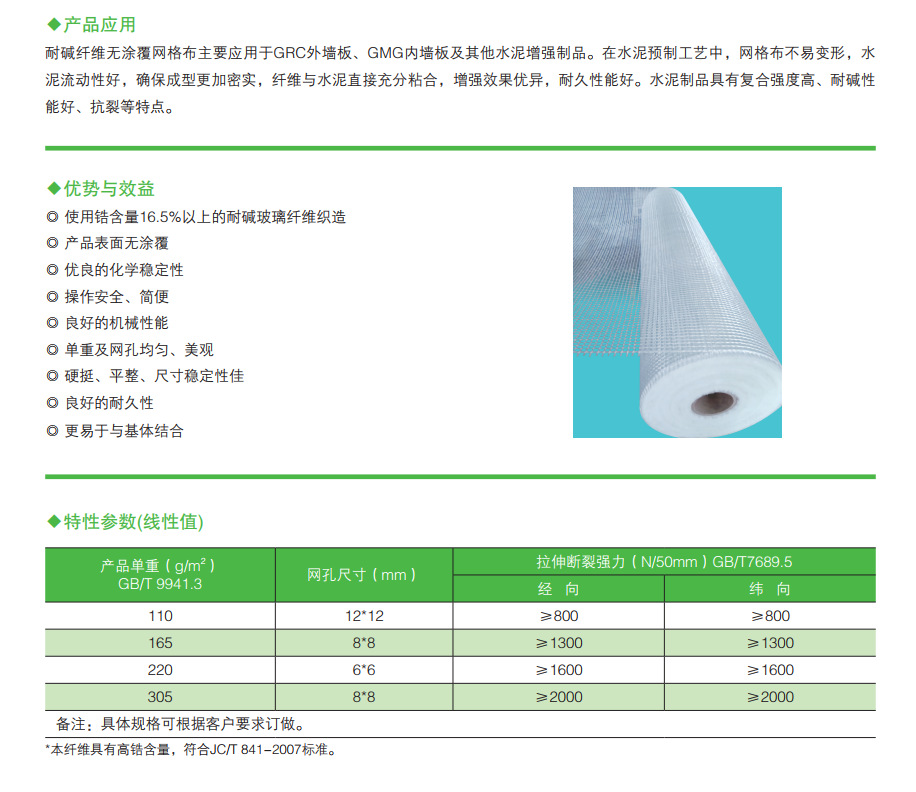 玻纤耐碱增强网格布高锆网布适用于要求较高的房屋外墙用长期供应