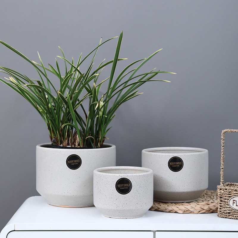 矮款花盆陶瓷红掌白掌蝴蝶兰乒乓菊绿植百搭简约大号花盆包邮