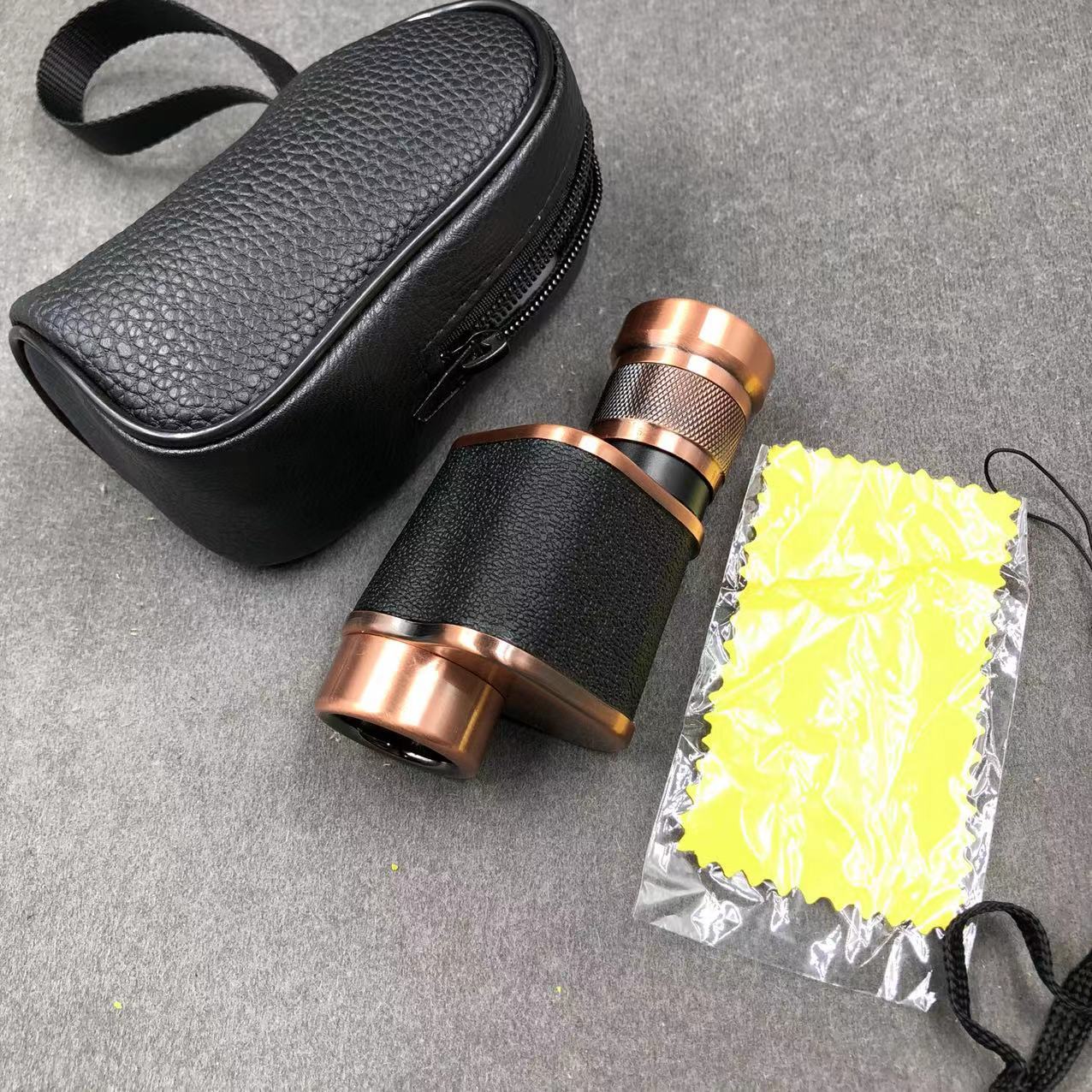 德国毛瑟单筒望远镜8x24迷你高倍高清微光夜视金属户外望眼镜保罗