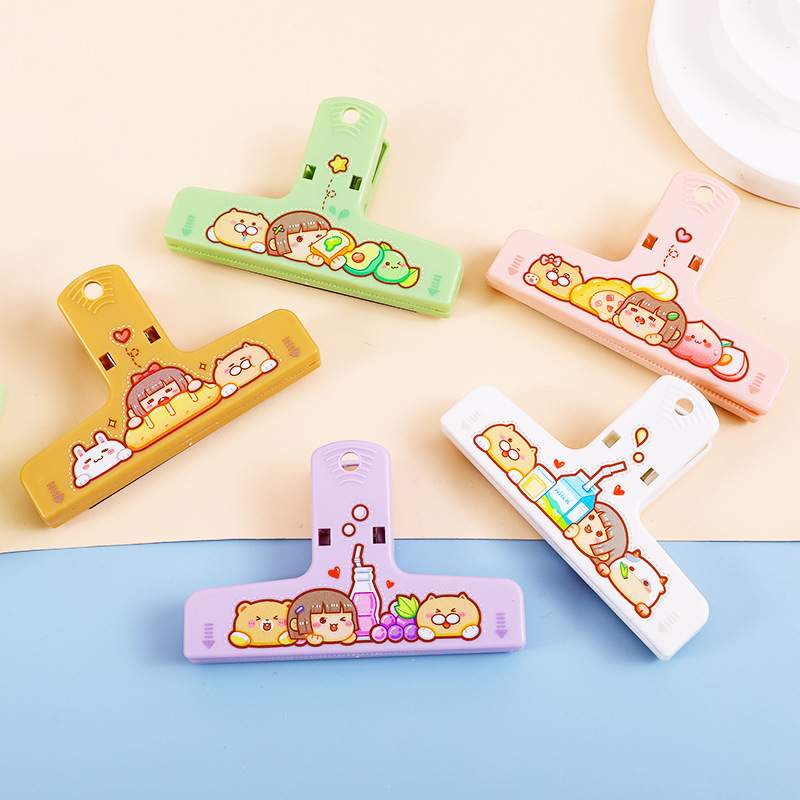 小麻薯手帐夹文具小夹子工具强力创意夹子书夹子多功能大夹子固定