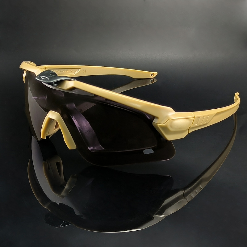 跨境 户外骑行眼镜防风沙军迷野战战术眼镜装备 越野摩托车护目镜