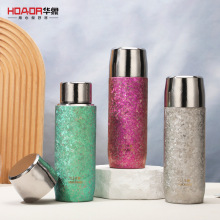 纯钛真空磁吸保温杯匡迪5928号高颜值商务礼品大容量钛杯