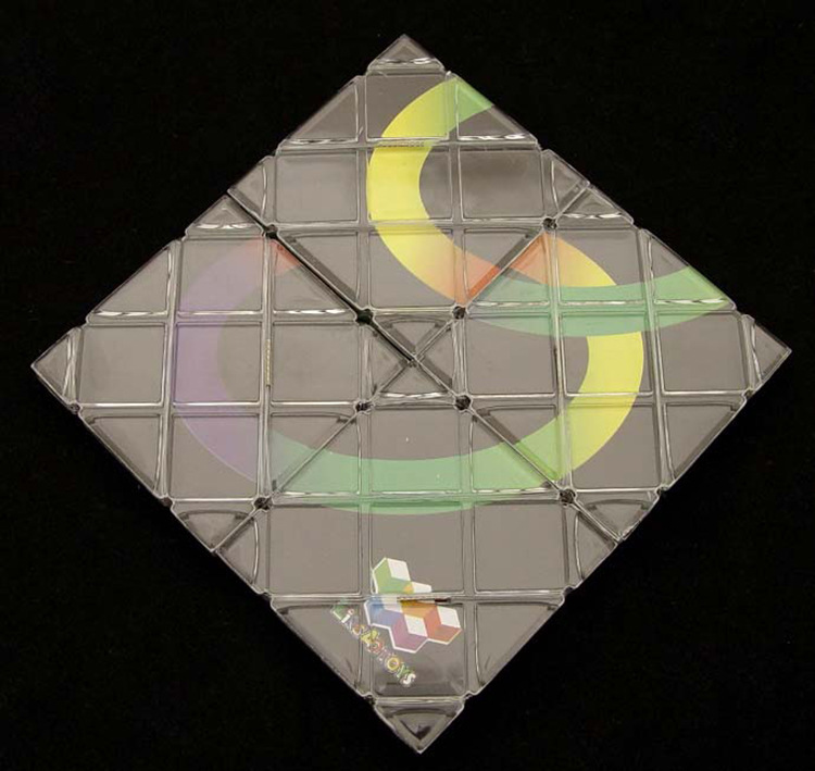 直销简装趣味8片凌奥百变魔板智力比赛竞速扭计板儿童魔方魔板