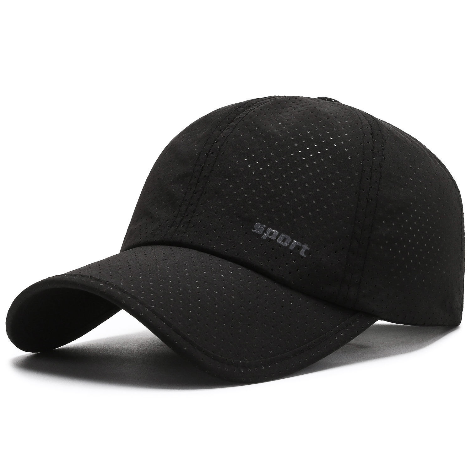 Hat Men's Spring and Summer Quick-Drying Baseball Cap Women's Outdoor Casual Sun-Proof Breathable Fishing Sunshade Peaked Cap Wholesale