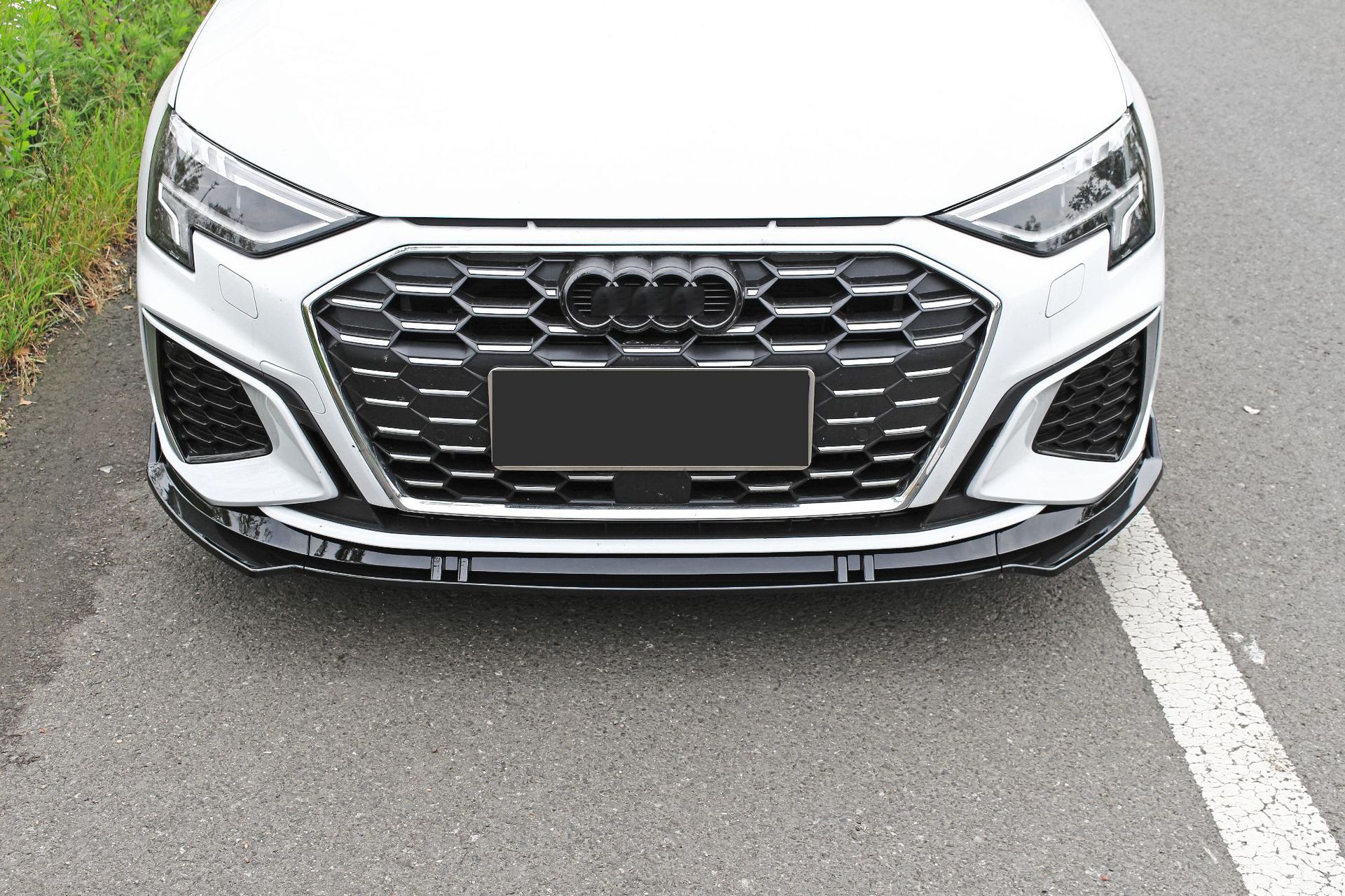 适用于2021款奥迪a3改装前唇s3改装前铲奥迪a3尾翼杠前杠小包围