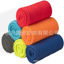 BSCI绍兴工厂跨境纯色双面绒户外盖毯子办公室空调毯双面绒毛毯