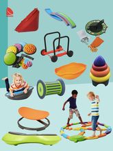 丹麦触觉盘儿童体智能教具平衡陀螺体能训练器材户外家用感统玩具