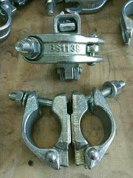 转向扣件锻造旋转扣件bs1139标准脚手架扣件钢管卡扣