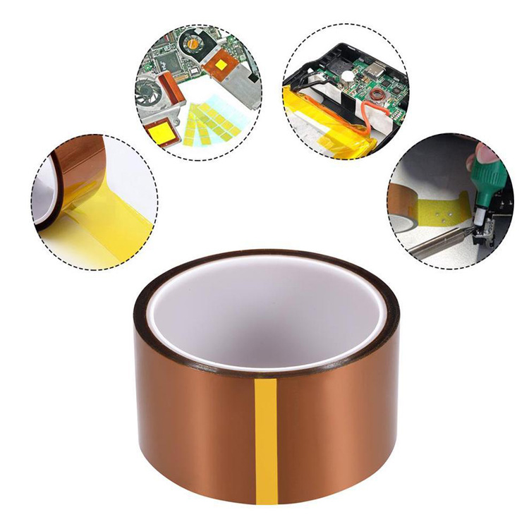 High temperature resistant tape for gold finger insulation