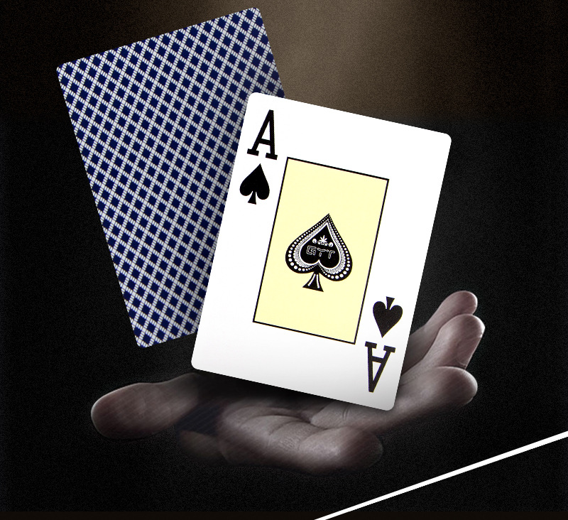 金艺德州扑克牌 大字塑料防水pvc卡牌 批发休闲娱乐游戏牌 扑克牌