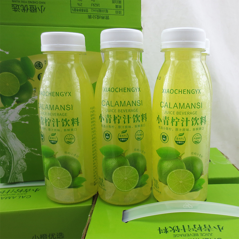 ll小青柠汁饮料小橙优选298ml*6瓶整箱果汁小瓶维c夏季网红柠檬水