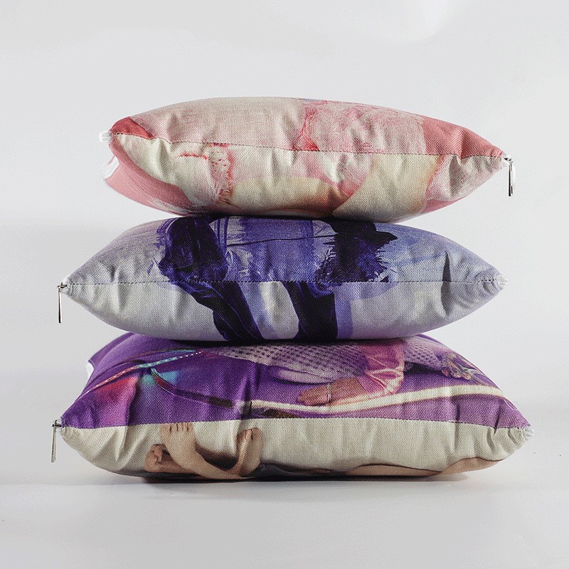 Thermal Transfer Printing Pillow 2-in-1 Pillow Blanket Airable Cover Cushion DIY Blank Dual-Use Cushion Quilt Manufacturer Batch