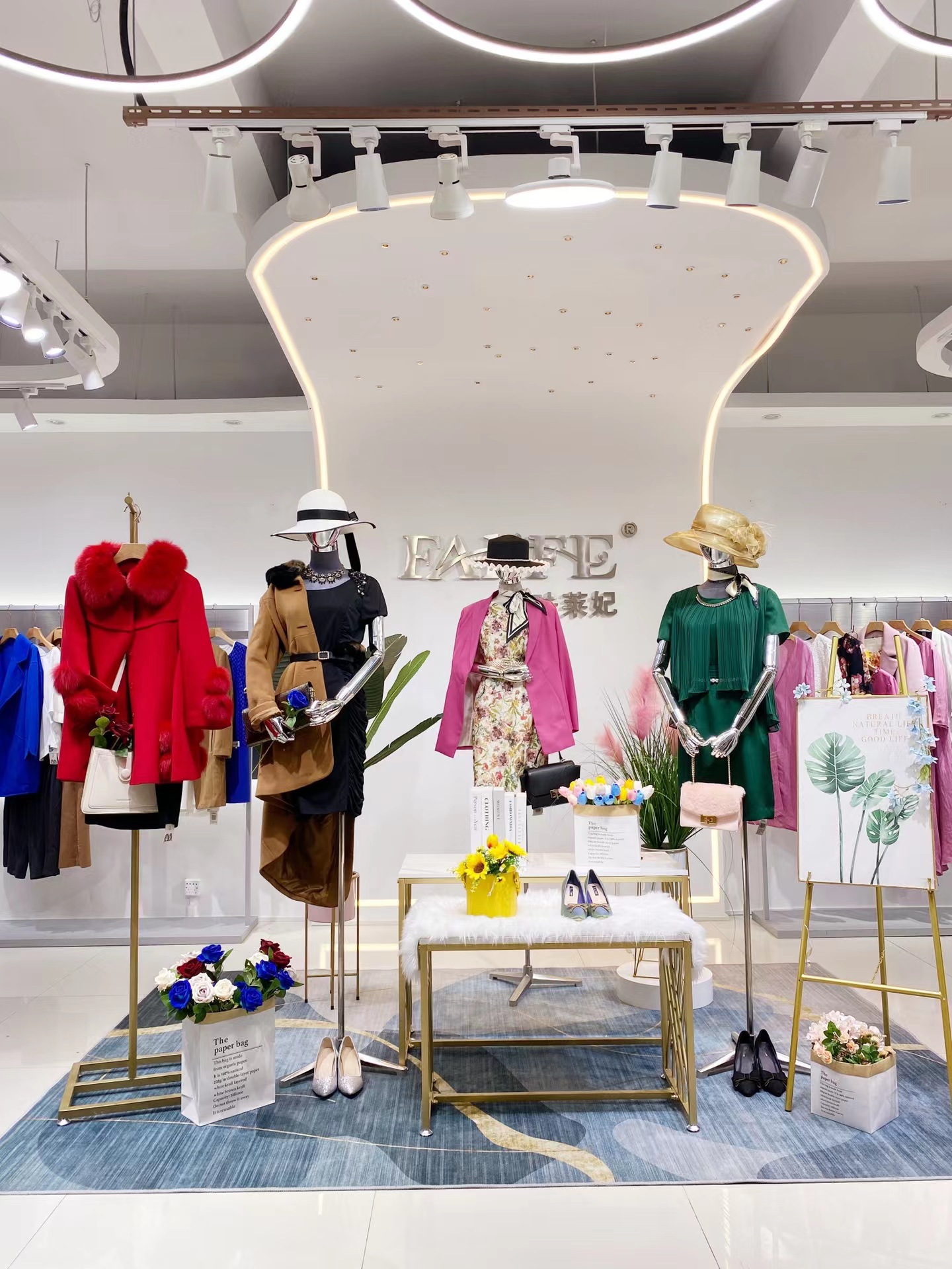 北京轻奢大牌【芭蒂娅】22四季款品牌折扣女装直播间实体热卖货源