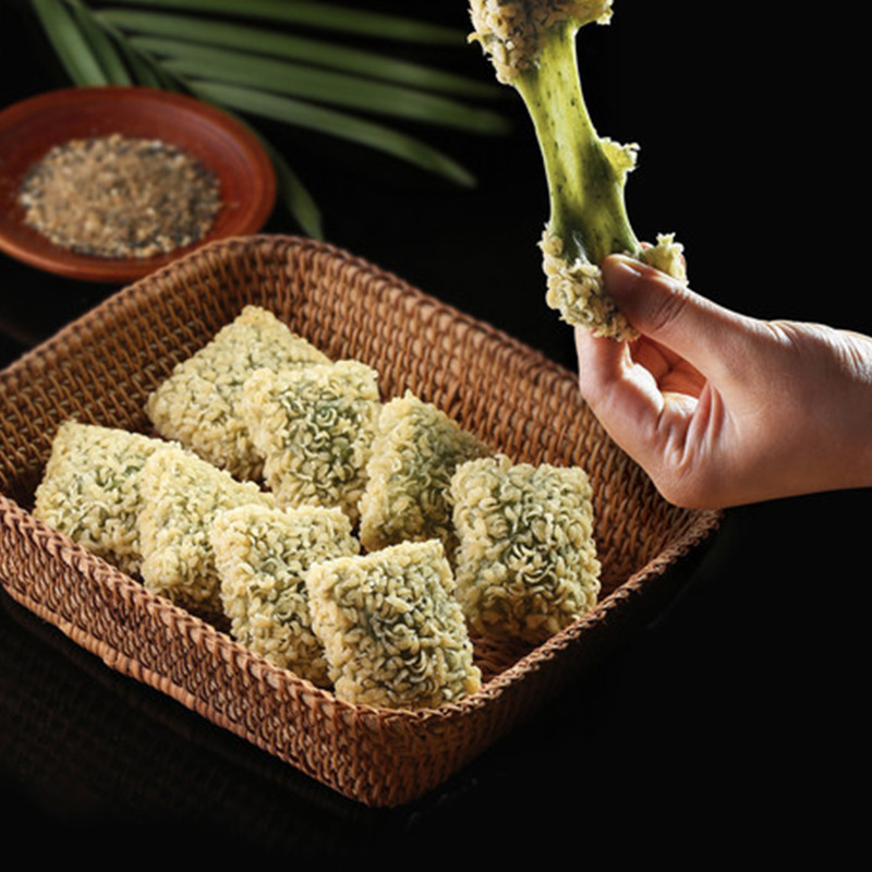 峰仔艾草劲糕煎糕10块点心酒店餐厅煎炸即食糯米糕农家糍粑