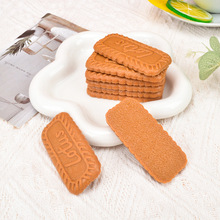 仿真饼干比利时lotus焦糖饼食物模型零食食玩儿童过家家拍摄道具