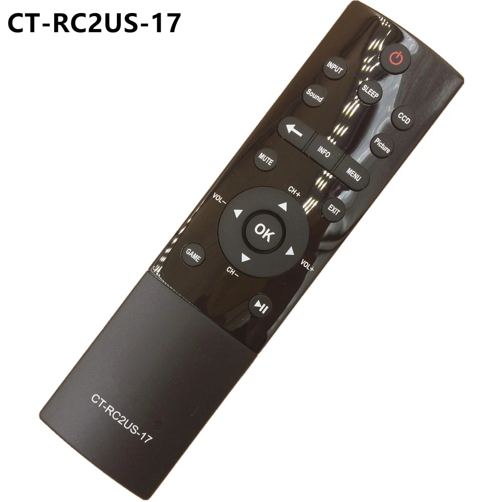 ct-rc2us-17适用于东芝电视遥控器49l621u 43l621u ir遥控现货