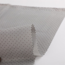 现货宽幅春亚纺点塑布 床垫环保沙发防滑布宠物垫 飘窗硅胶滴塑布