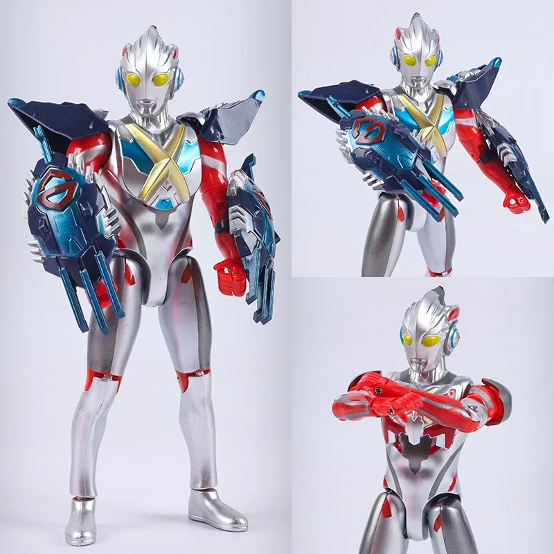 Ultraman Hand-Made Wholesale Gold Selotelga Demon Belia Joint Super Cute Cartoon Doll Model Doll