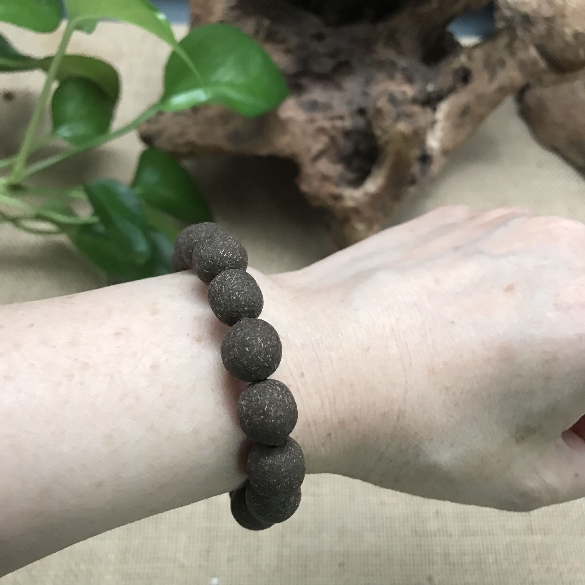 静慧文化 香味桂花香丸手串 降真香手串手链 古风合香老山檀手串