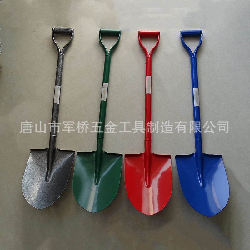 Factory Wholesale Ethiopian Market Agricultural Shovel 50mn Steel Shovel Handle Steel Shovel