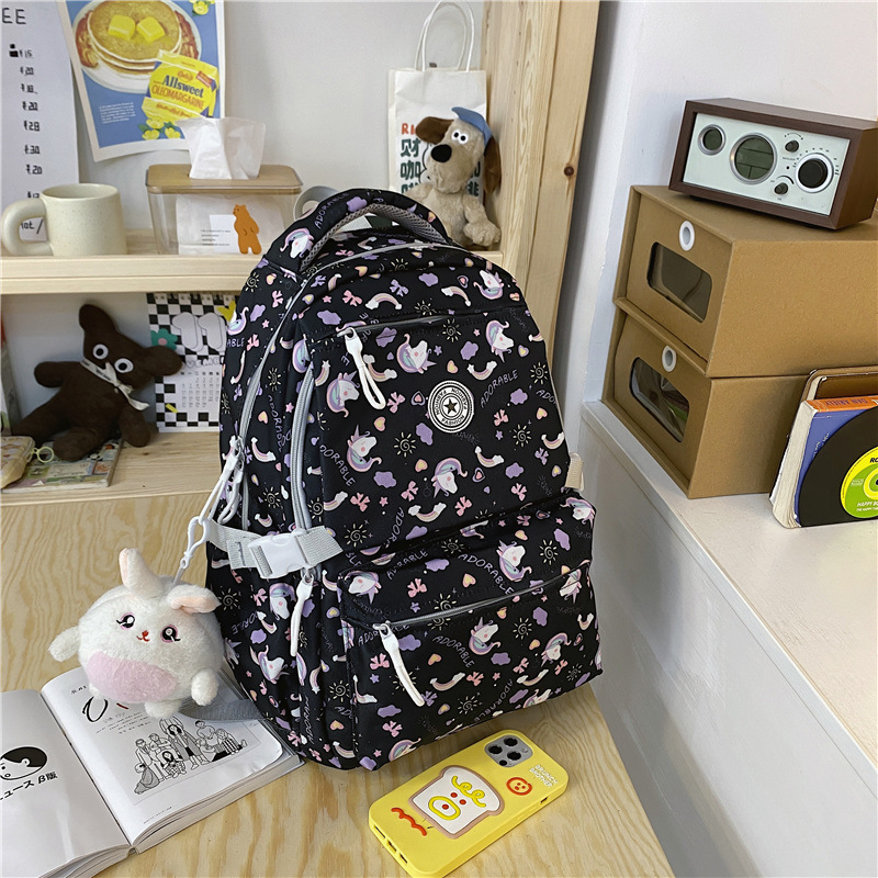 2022 Opening Season High School Large Capacity Men and Women Student Leisure Schoolbag Fresh Outdoor Backpack Wholesale