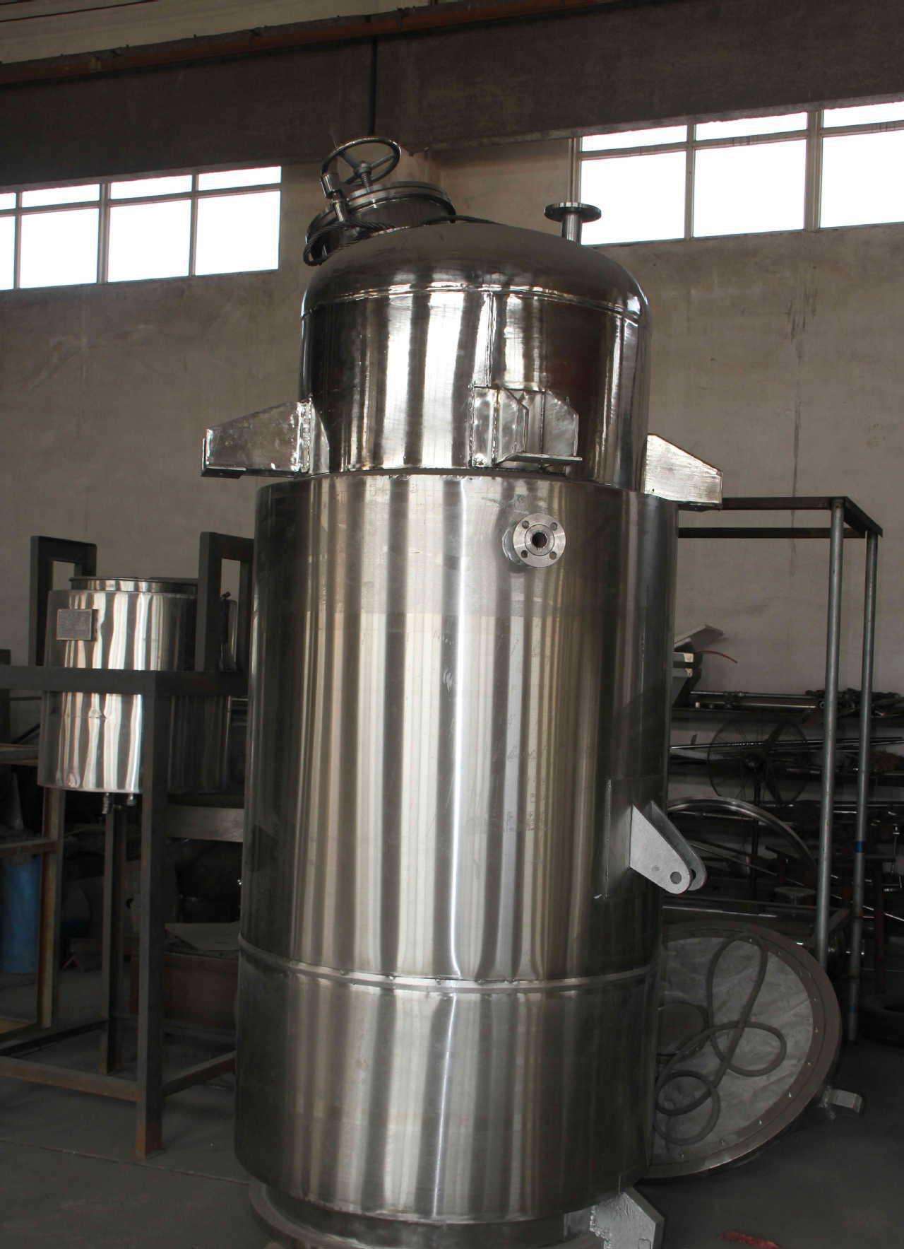 四川多功能提取罐直筒型艾草植物精油提取罐提取浓缩成套设备