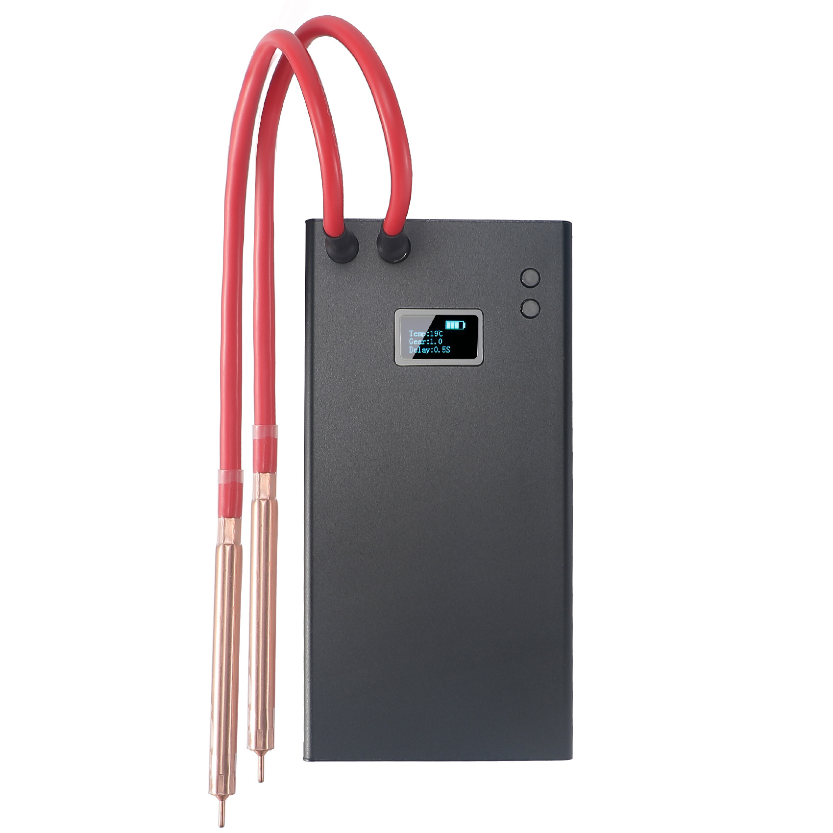 便携式点焊机 18650锂电池彩屏小型点焊机 diy手持式小型碰电焊机