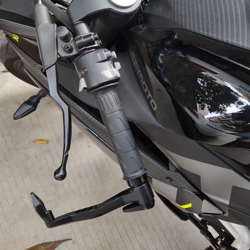 适用铃木gsx250r牛角护手gw250防摔护弓dl250 铝合金手把保护改装
