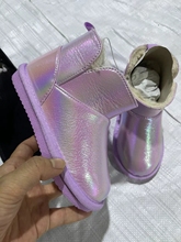 冬季保暖女童小短靴内里毛绒多色女童棉靴toddler girl boot