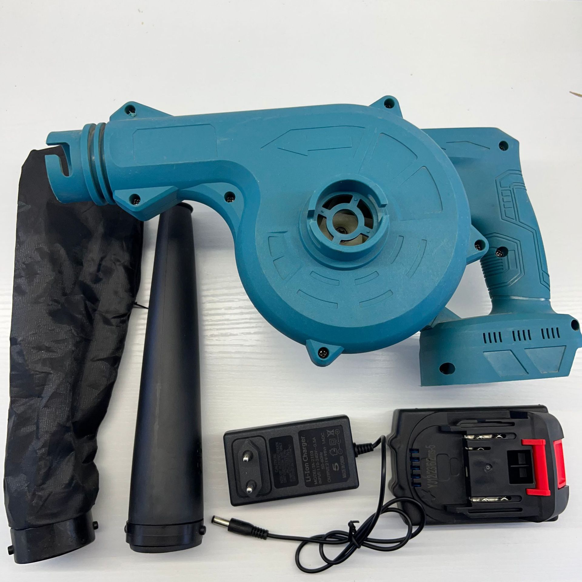 锂电吹风机充电电动电脑吹灰除尘工业锂电鼓风机吹风机吹吸两用