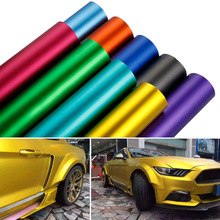 10/30x100cm PVC Vinyl Wrap Plating Matte Satin Sticker跨境专