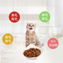 朕的缅因猫专用猫粮500克5斤美毛亮睛去毛球成猫幼猫深海鱼不毛