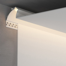 线性反光灯槽无边框线性卧室客厅灯带LED线条灯天花回光槽洗墙灯